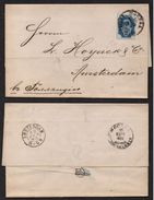 RUSSIE - MOSCOU / 1890 LAC POUR AMSTERDAM - HOLLANDE (ref 7546) - Lettres & Documents