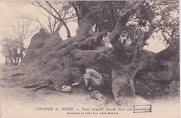 REPUBLIQUE DU NIGER - Colonie Du Niger - FOUR CREUSÉ DANS UNE TERMITIÈRE - Niger