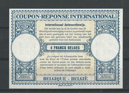 Belgique: Coupon Réponse International 8Fr ** - Coupons-réponse Internationaux