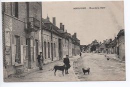 ANGLURE (51) - RUE DE LA GARE - Anglure