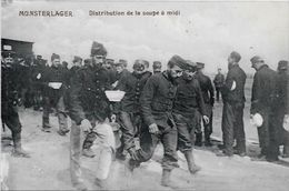 CPA Allemagne Germany Militaires Militaria MUNSTERLAGER Camp De Prisonniers Belgique France Angleterre - Autres & Non Classés