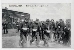 CPA Allemagne Germany Militaires Militaria MUNSTERLAGER Camp De Prisonniers Belgique France Angleterre - Otros & Sin Clasificación