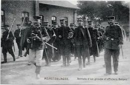 CPA Allemagne Germany Militaires Militaria MUNSTERLAGER Camp De Prisonniers Belgique France Angleterre - Other & Unclassified