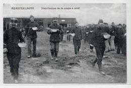 CPA Allemagne Germany Militaires Militaria MUNSTERLAGER Camp De Prisonniers Belgique France Angleterre - Andere & Zonder Classificatie