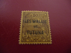 TIMBRE  WALLIS-ET-FUTUNA   N  13     COTE  1,75  EUROS  NEUF  TRACE  CHARNIERE - Ungebraucht