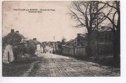 CHATILLON SUR MARNE (51) - ENTREE DU PAYS - ROUTE DU BOIS - Courtisols