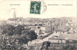 ---- 63 -----  MARINGUES  Vue Générale - Timbrée TTB - Maringues