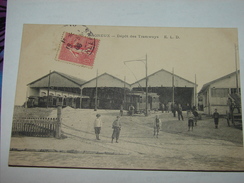 C.P.A.- Bagneux (92) - Dépôt Des Tramways - 1906 - SUP (J35) - Bagneux