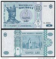 Moldova P 9 E - 5 Lei 2006 - UNC - Moldawien (Moldau)