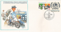 Australian Police , Special Cover From Port-Adelaide - Police - Gendarmerie