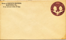 USA Postal Stationery Cover In Mint Condition Christopher Columbus 1492 - 1892 2 Cents - ...-1900