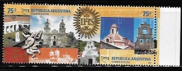 Argentina 2001 America Issue UNESCO World Heritage Pair MNH - Nuevos