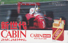 Télécarte Japon / 110-011 - CIGARETTE CABIN Voiture Formule 1- Japan Phonecard Tobacco F1 RACING CAR - ZIGARETTE TK  172 - Voitures