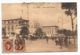 - Lettre - EGYPTE - LE CAIRE - Entier Postal (Carte Postale - Paire Du 5 Marron + T Taxe N°28paire N+31 - 1924 - Brieven En Documenten