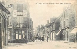 VILLAINES La JUHEL - église Et Route St Nicolas - Villaines La Juhel