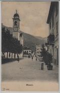 Minusio - Dorfpartie, Partie Nel Villaggio, Animee - Photo: Carl Künzli No. 12255 - Minusio