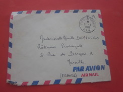 1960 France-Marcophilie Lettre FM Franchise Militaire-Cachet Militaire Poste Aux Armées-Secteur Postal 86652 AFN Algérie - Oorlog In Algerije