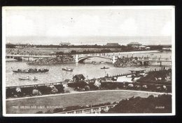 CPSM Non écrite Royaume Uni SOUTHPORT Bridge And Lake - Southport