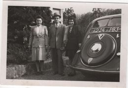 Photo Originale THANN  Alsace Militaria 1945 Auto à Identifier - Cars