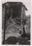 Photo Originale THANN  Alsace Militaria 1945 Ruines Bombardement - Guerre, Militaire