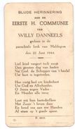 Devotie - Devotion - Communie Communion - Willy Danneels - Maldegem 1944 - Communion