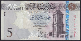 Libya 5 Dinar 2015 P81 UNC - Libia