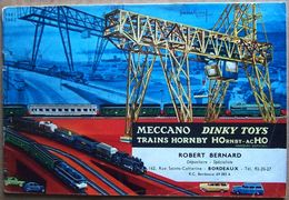 Catalogue 1961-1962 : MECCANO, DINKY TOYS, TRAINS HORNBY & HOrnby-acHO - Francese