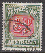 AUSTRALIA       SCOTT NO. J86      USED      YEAR  1958     REDRAWN--UNWATERMARKED - Port Dû (Taxe)