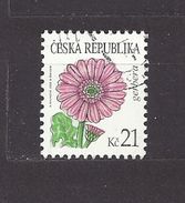 Czech Republic  Tschechische Republik  2008 Gest. Mi 549 Sc 3366 Flowers  Gerbera C4 - Gebruikt