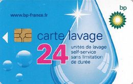 # Carte A Puce Portemonnaie  Lavage BP - Goutte - 24u Gem - Www.bp-france.fr  RCS Pontoise B 542 034 327 Tres Bon Etat - - Lavage Auto