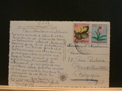 70/877      CP  CONGO BELGE POUR LA BELG.1958 - Storia Postale