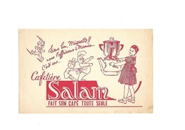 Buvard Cafetière Salan  Rouge - C