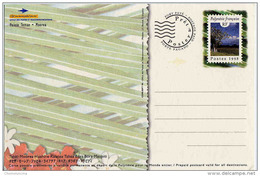 PAP Polynésie Française Tahiti Moorea Huahine RaieteraTahaa Bora Bora Maupiti Hibiscus Tiaré Gardenia Coiffe Girl Child - Postal Stationery