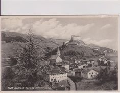 Suisse > GR Grisons Schloss Tarasp Mit Fontana - Tarasp