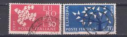 Italy 1961/2  Y/T Nr 857, 874  Europa (a1p19) - 1961-70: Oblitérés