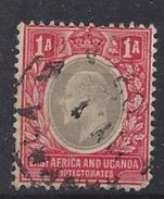 East Africa And Uganda Protectorates 1903-07 1a  (o) - Protectorados De África Oriental Y Uganda