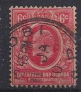 East Africa And Uganda Protectorates 1907-08 6c  (o) - East Africa & Uganda Protectorates