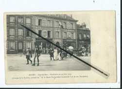 CPA - Buchy -Grande Rue- Cavalcade Du 19 Juin 1904-"Groupe De La Rosière,précédé De"M.Le Mare D'Auberville-l'Andouillé" - Buchy