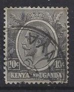 Kenya-Uganda 1922-27  10c (o) - Kenya & Oeganda