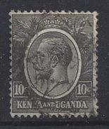 Kenya-Uganda 1922-27  10c (o) - Kenya & Uganda