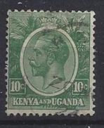 Kenya-Uganda 1922-27  10c (o) - Kenya & Uganda