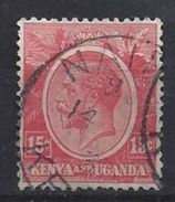 Kenya-Uganda 1922-27  15c (o) - Kenya & Ouganda