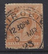 Kenya-Uganda 1922-27  20c (o) - Kenya & Uganda