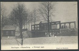 CPA BEERINGEN   Kanaal Brug I Februari 1907 - Beringen