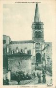 63 - COMBRONDE - PUY DE DOME - L'EGLISE - ANIMEE - VOIR SCANS - Combronde