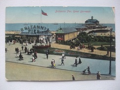 M03 Postcard Britannia Pier, Great Yarmouth - 1924 - Great Yarmouth