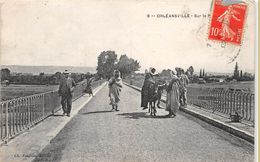 ¤¤  -   ALGERIE   -   ORLEANSVILLE  -  Sur Le Pont  -  ¤¤ - Chlef (Orléansville)