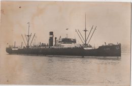 Carte Photo Marine 1920's RPPC Navy Norway Norge Ship Hada - Cargos