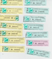 Romania Suceava Bus Tickets 14 Items - Europe