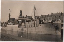 Carte Photo Marine 1920's RPPC Navy Norway Norge Ship Oswin  Voir Verso Sweden - Koopvaardij